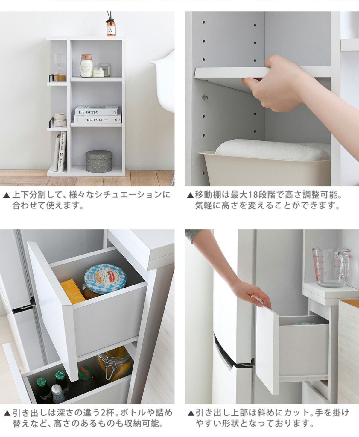 DOLLY(ドリー)すき間収納 完成品 幅20cmタイプ<DOLLY/DOK160 DOLLY(ドリー)すき間収納 完成品 幅20cmタイプ<DOLLY/DOK160