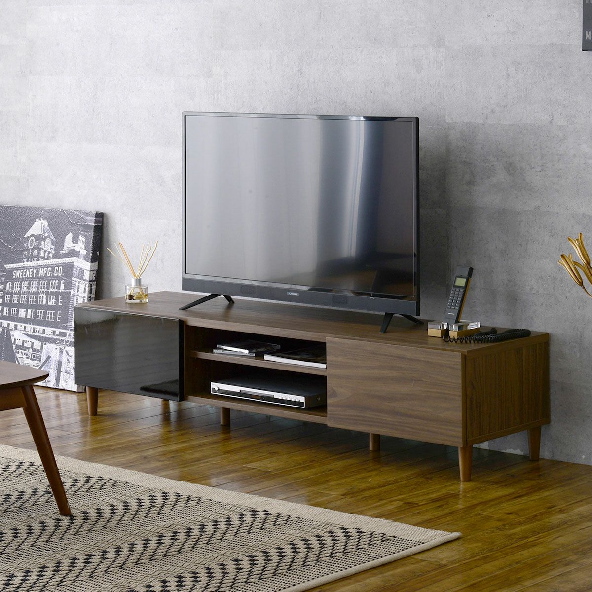テレビ台 ローボード 幅150cm ＜HELM/HM35-150L＞ | SESAME家具インテリア